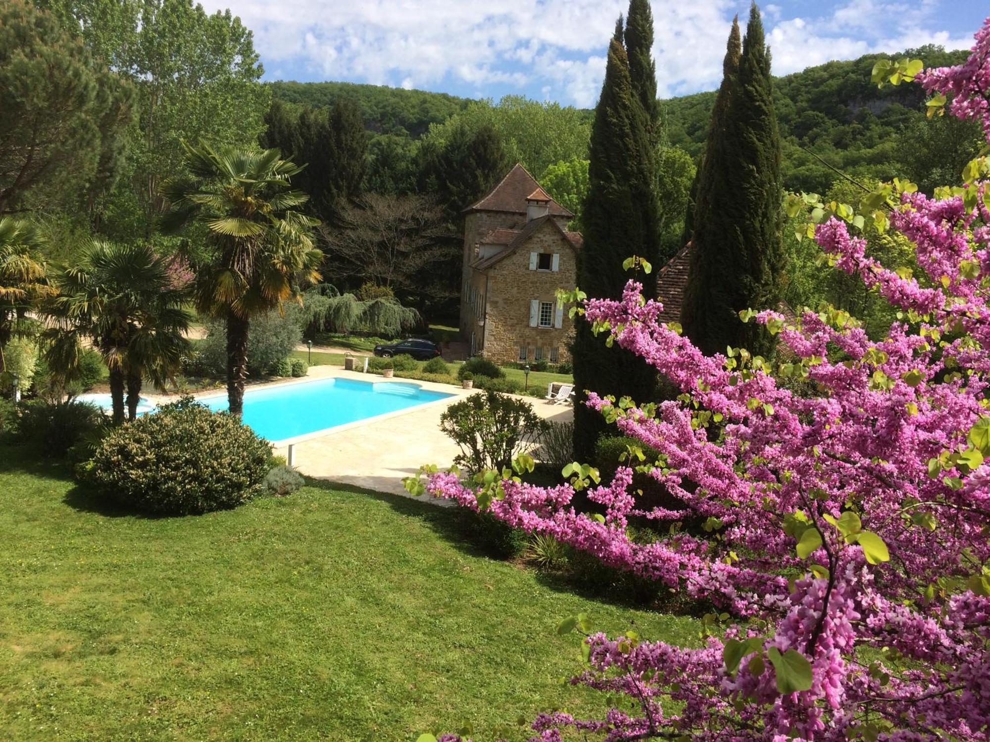 Bed and Breakfast Le Moulin Du Boisset Saint-Denis-les-Martel Экстерьер фото