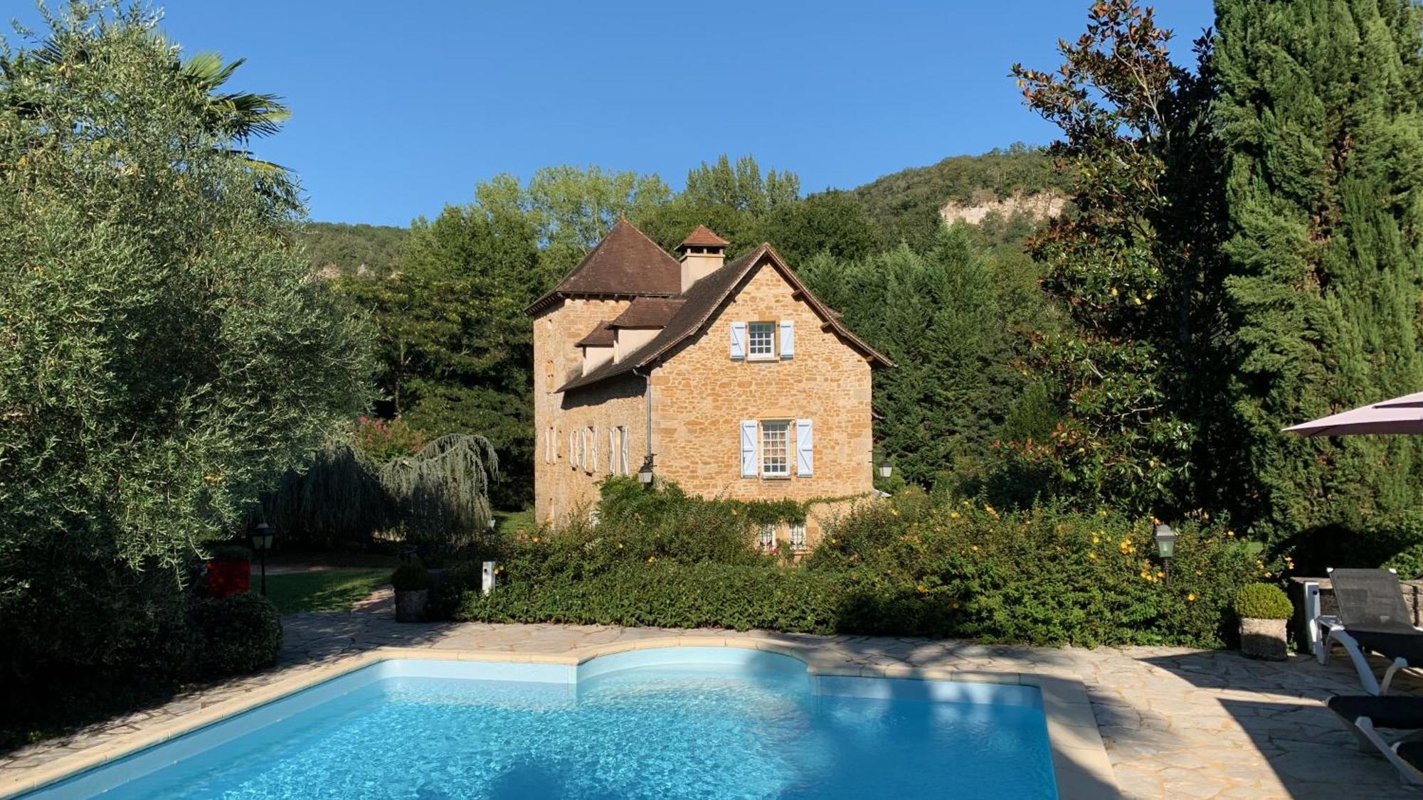 Bed and Breakfast Le Moulin Du Boisset Saint-Denis-les-Martel Экстерьер фото