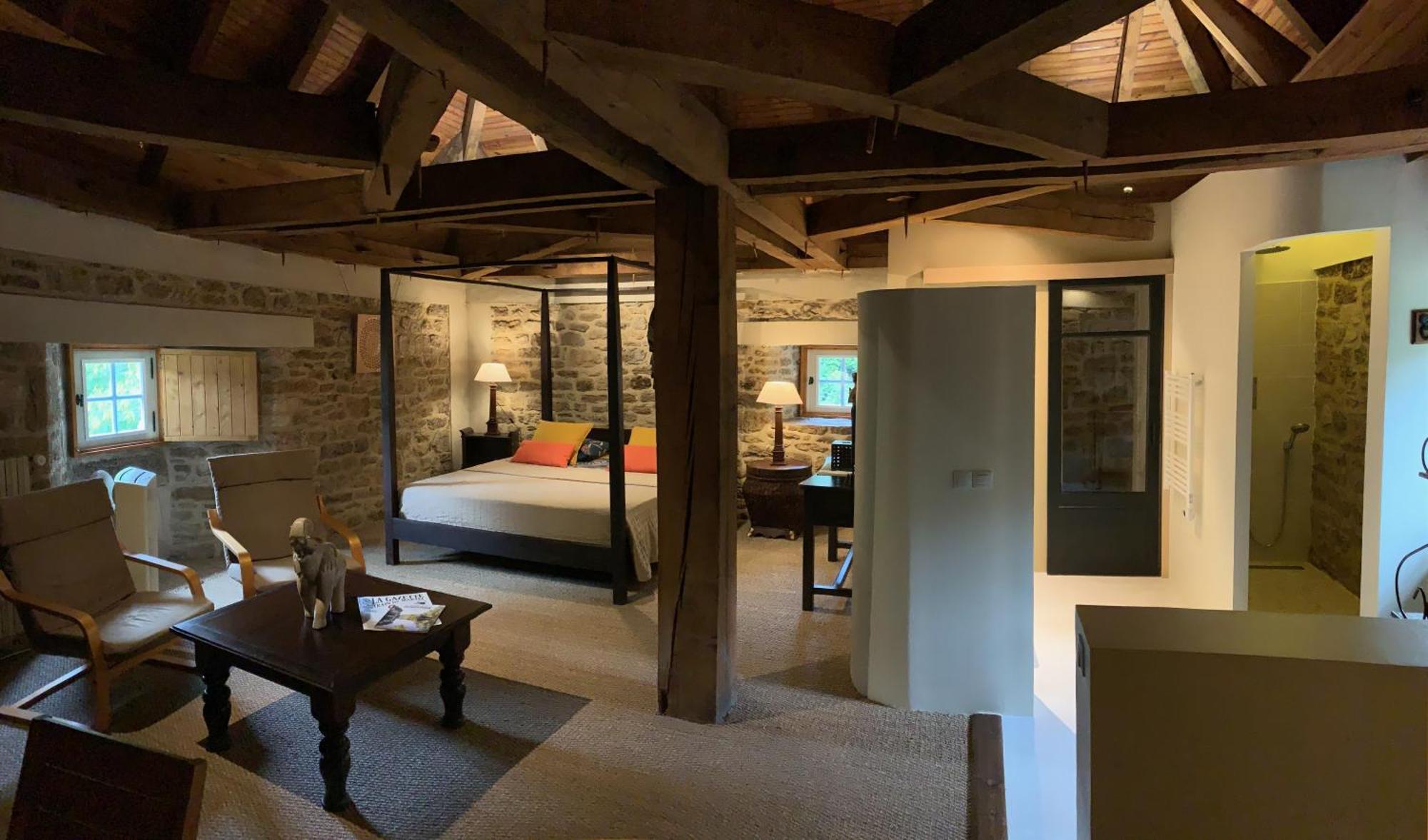 Bed and Breakfast Le Moulin Du Boisset Saint-Denis-les-Martel Экстерьер фото